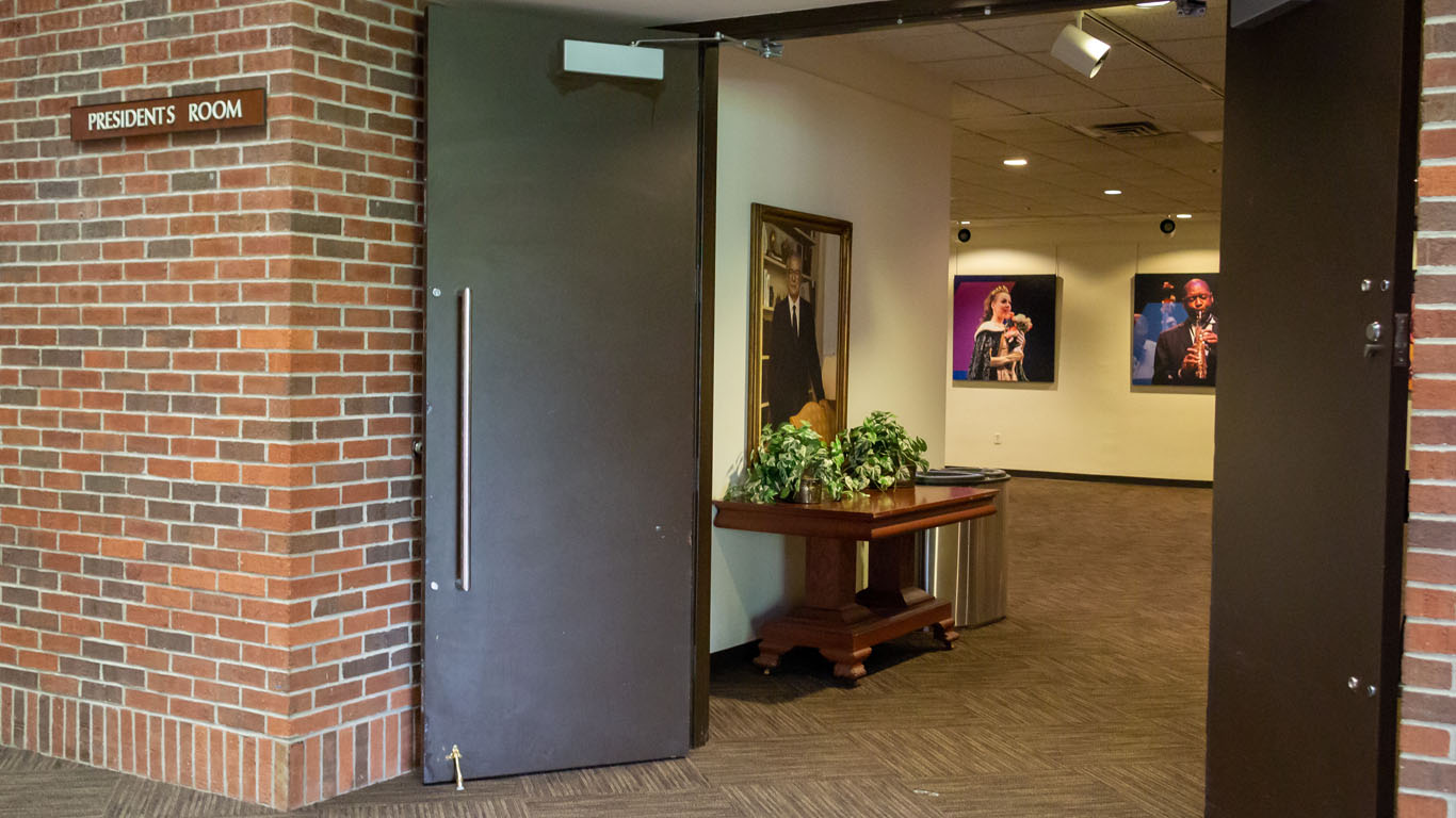 Entrance to the SCFA President's Room