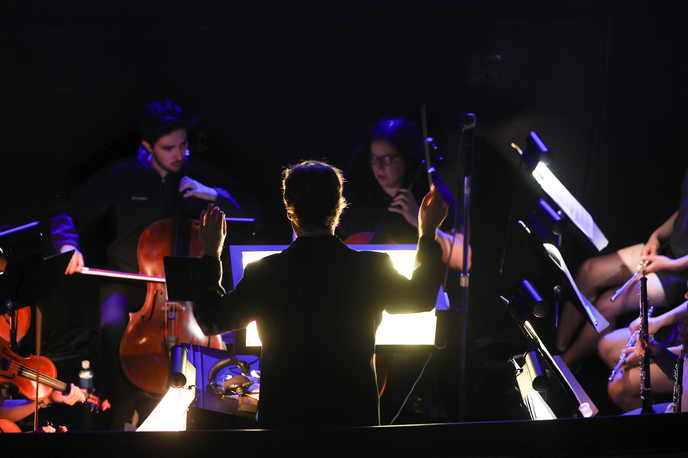 orchestra in pit