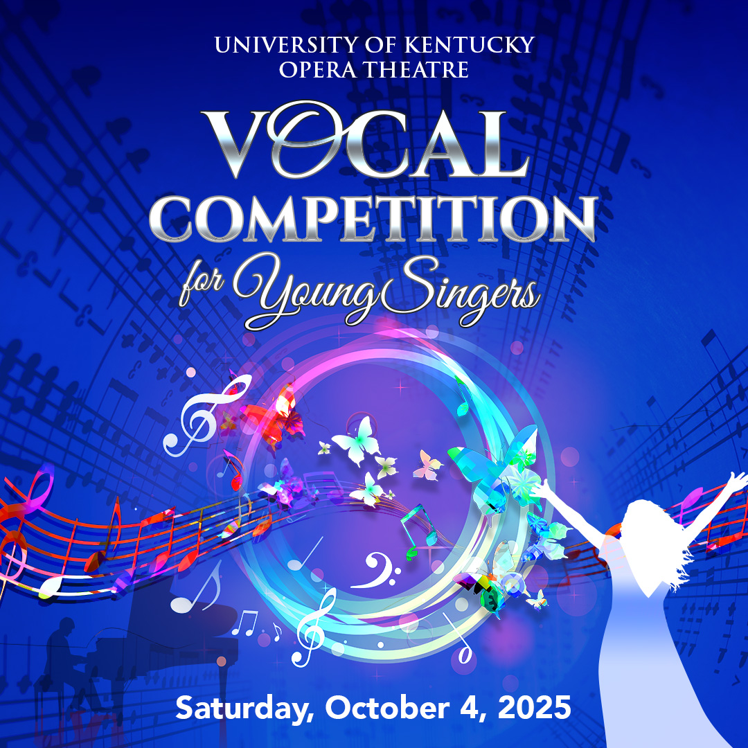 vocal music competition graphic in purple and blue