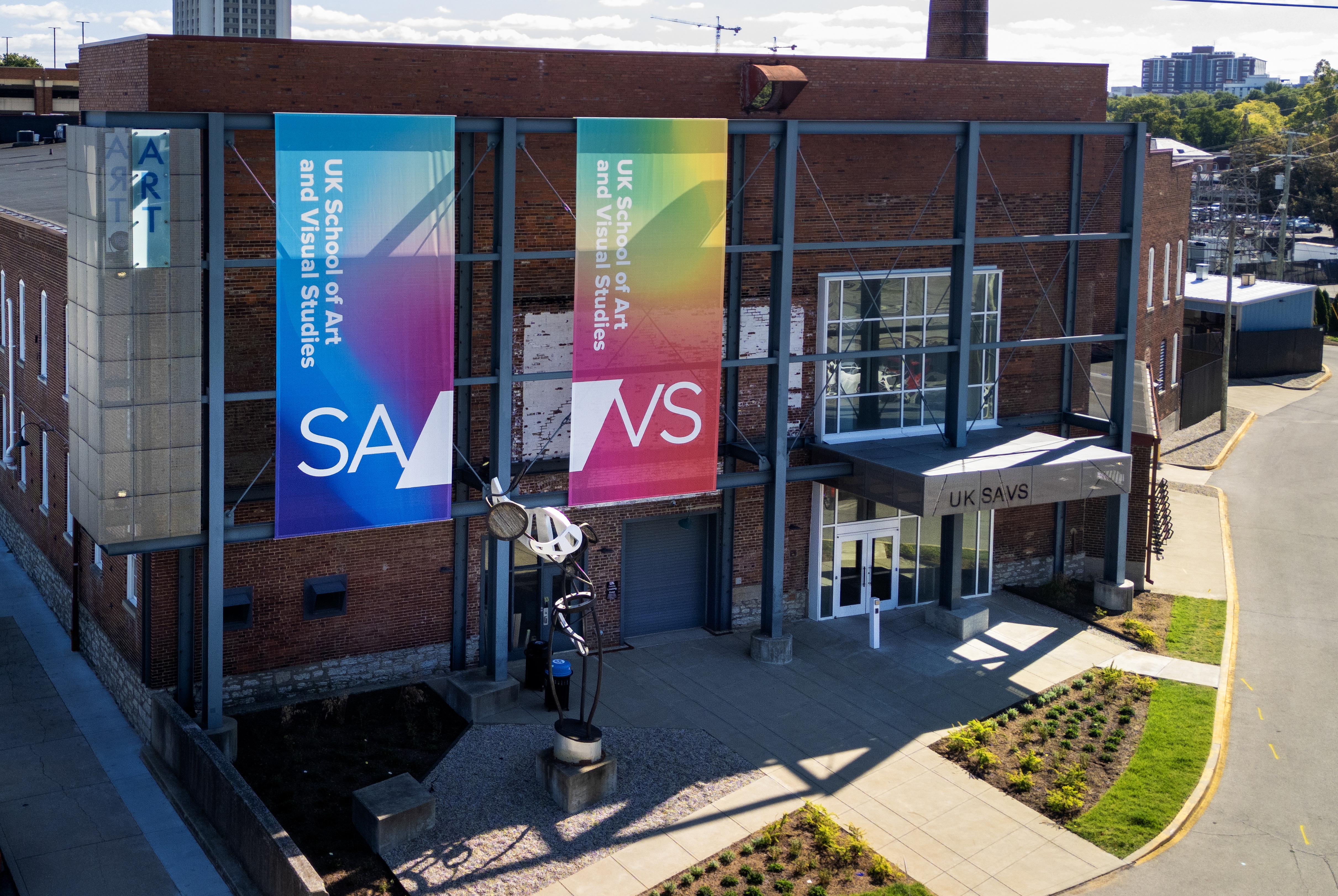 Main entrance to the SAVS building