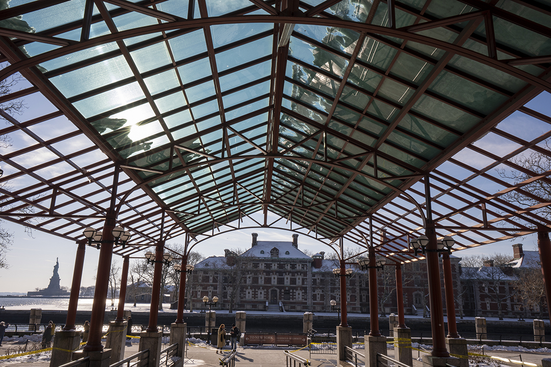 pavilion of Ellis Island
