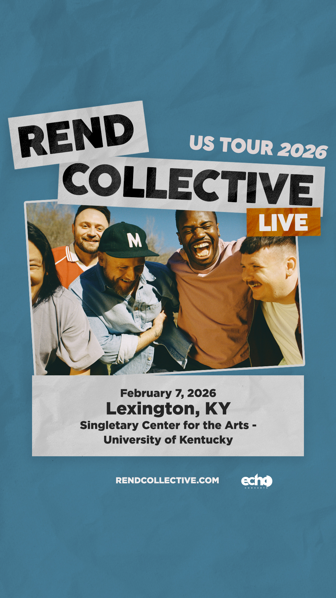 Rend Collective LIVE! US Tour 2026
