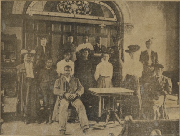 “Officers and Teachers of High Street Christian Church Sunday School,” The Reporter (Mt. Sterling, KY) 2, no. 50 (April 14, 1906), pp. 20.  