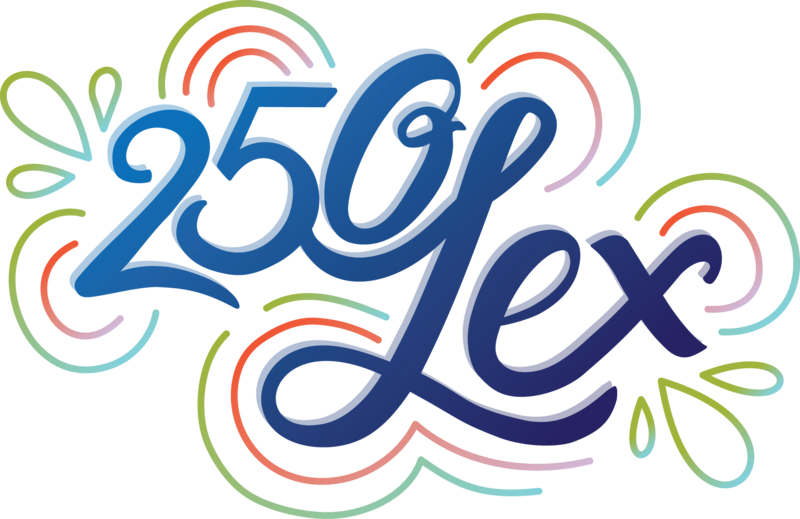 Logo for the 250th anniversary of Lexington, Kentucky