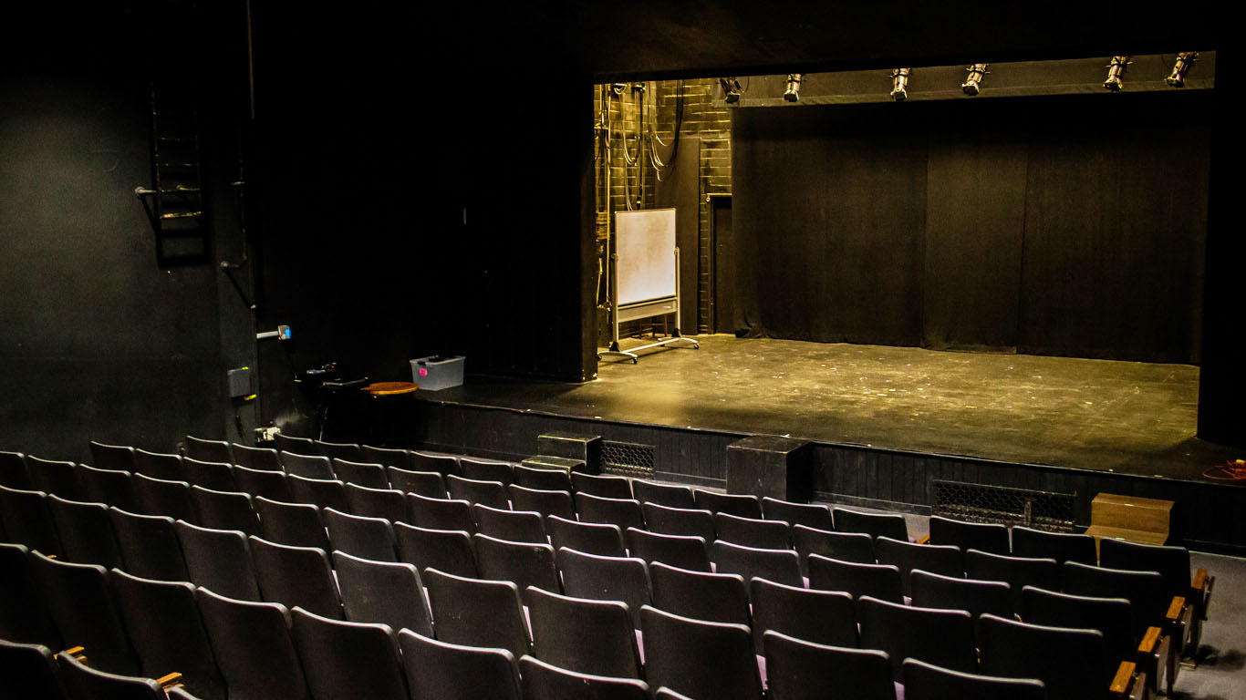 interior of the Briggs Theatre