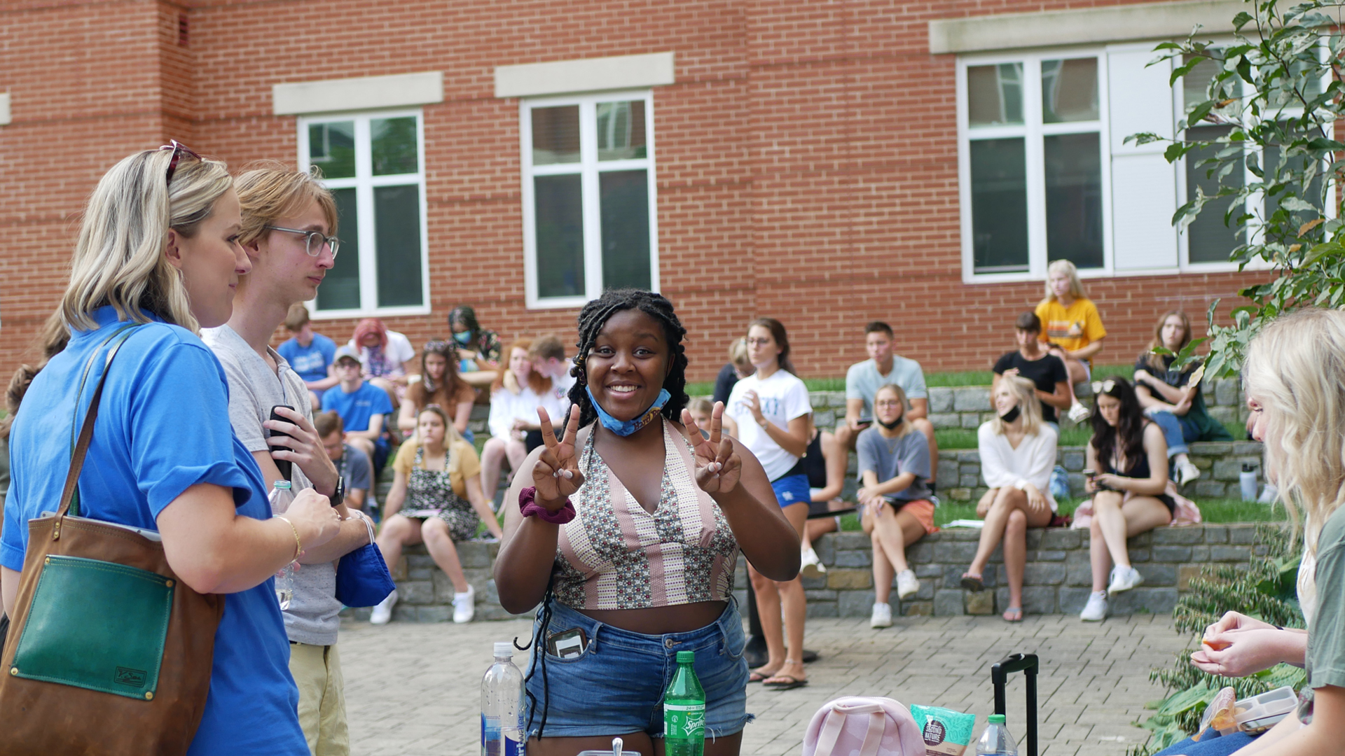 LLP students at a gathering