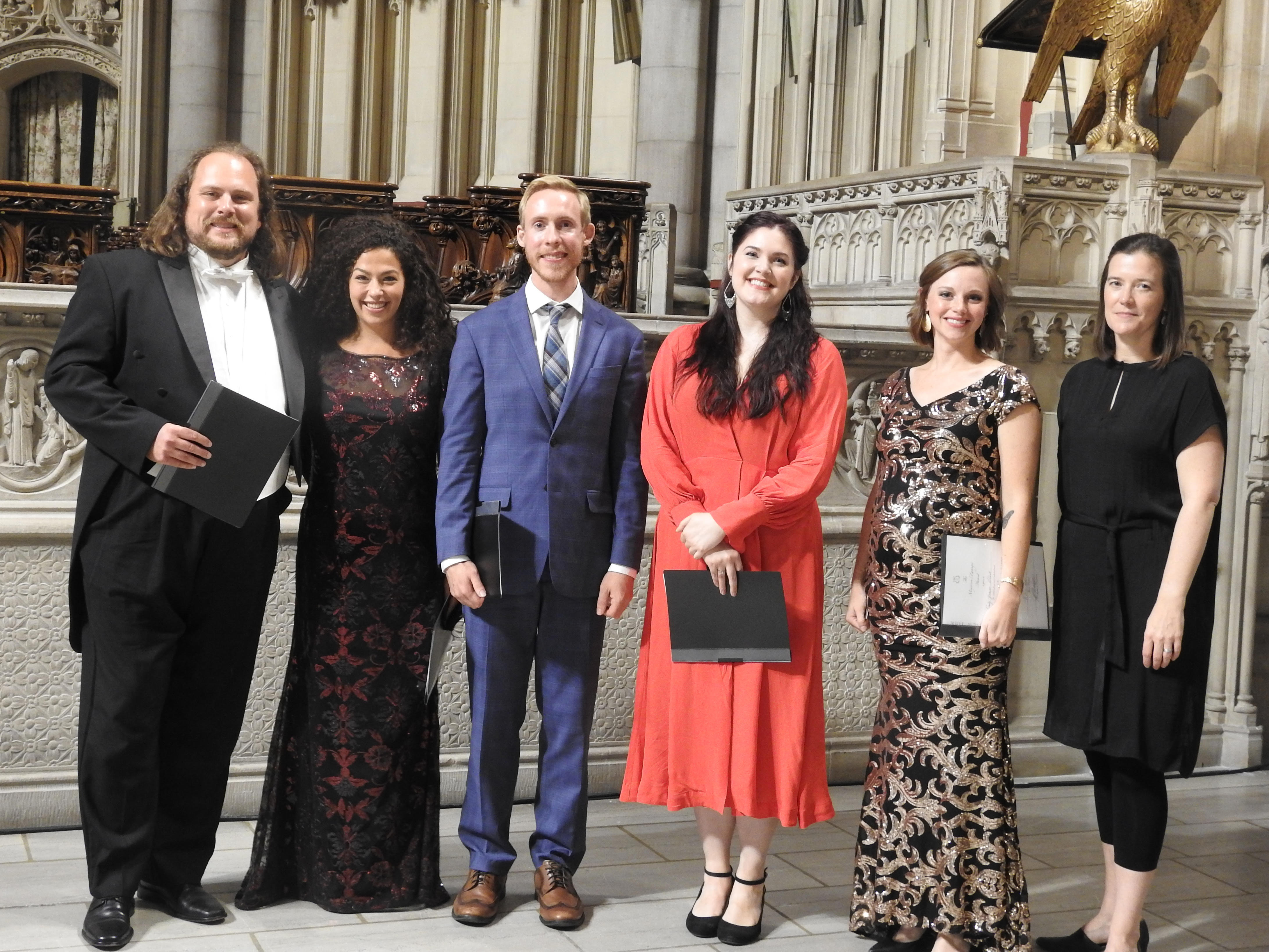 Image of Finalists for the Oratorio Society of New York Awards