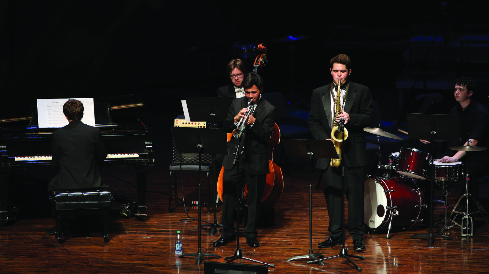 jazz musicians on stage