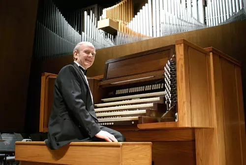 Schuyler Robinson at SCFA Organ