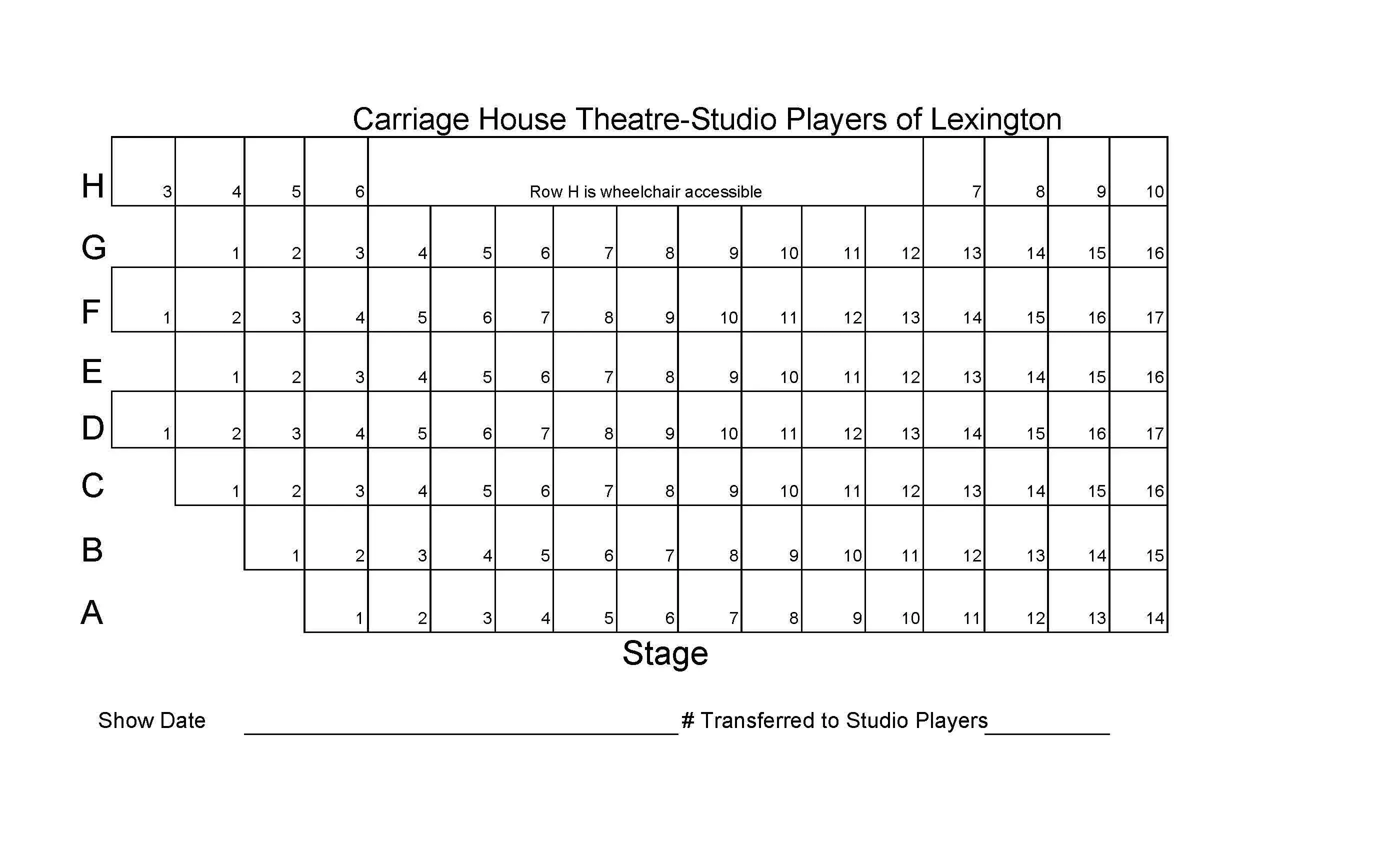 studio players seat chart