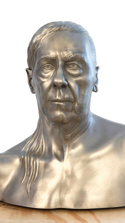 Susan Silas, HYBRID, 2021 (Detail), white bronze. Courtesy of the artist.