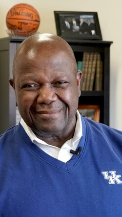 Opera professor Everett McCorvey poses for a portrait in his office in the William E. and Casiana Schmidt Vocal Arts Center in Lexington, Kentucky, on March 4, 2025. Photo by Chloe Bradley | Staff