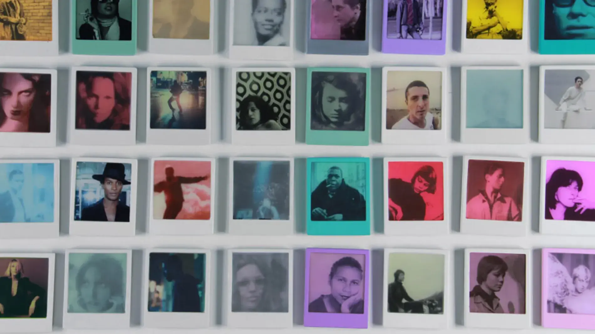 Image credit: Letitia Quesenberry, from the series little darlings, 2014–ongoing, panel, lacquer, photo, wax, resin, 6 x 5 x .25 in each, photo courtesy of the artist.