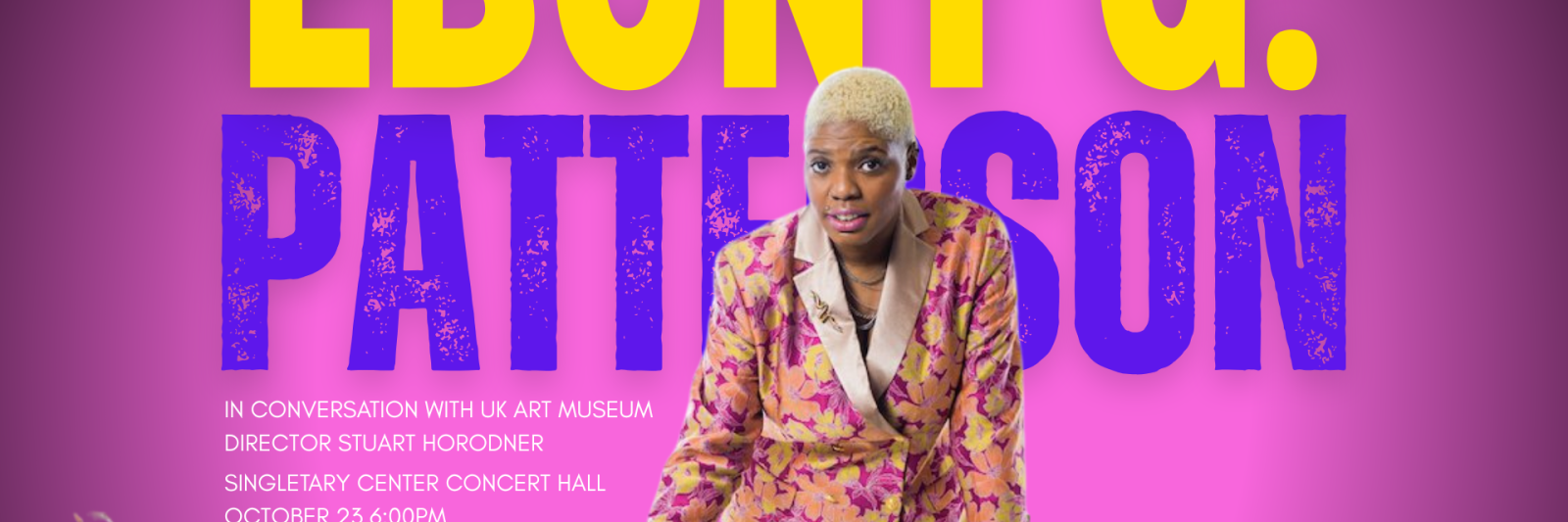 UK Gaines Center for the Humanities presents An Evening with Ebony G. Patterson