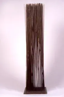 HARRY BERTOIA, American, b. Italy Untitled (Sonambient sculpture), 1968 Beryllium copper and bronze with brown patina, 30 5/8 x 7 15/16 x 8 15/16” Bequest of George and Susan Proskauer