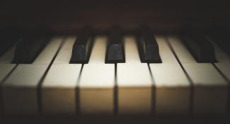 piano close-up