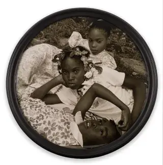 Carrie Mae Weems, Mayflowers from the series May Days Long Forgotten, 2002, chromogenic print. Collection of the UK Art Museum, purchase: The Robert C. May Photography Fund. 