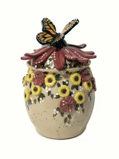  Jenna Woolums,Talulah's Adventures, Ceramic, 10 inches x 5.5 inches