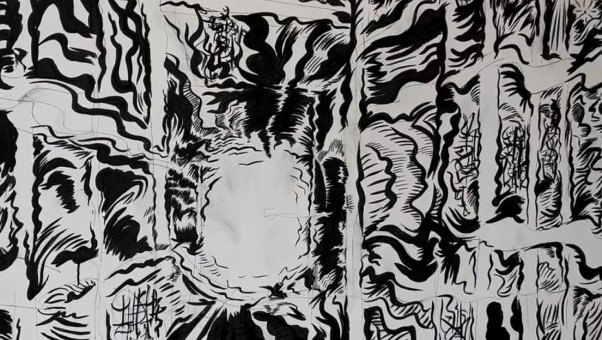 EXEJETICK EYE: The Temple Complex Serpent Mural, JT Dockery