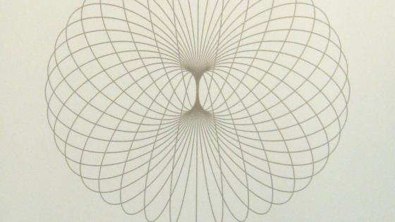 Agnes Denes, Untitled from Fragmentations, 1998, etching on paper. Collection of the UK Art Museum, gift of Werner H. Kramarsky.  