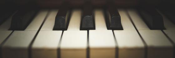 piano close-up