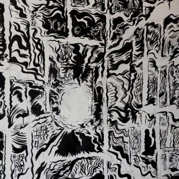 EXEJETICK EYE: The Temple Complex Serpent Mural, JT Dockery