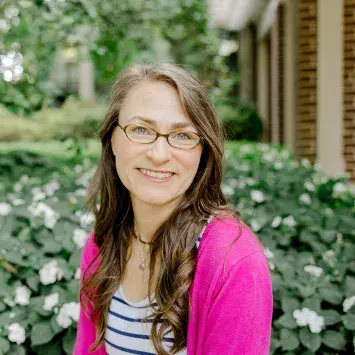 andrea richardson in field of flowers