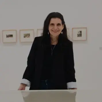 Laura Katzman looking at camera