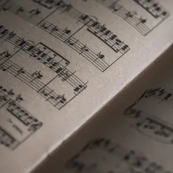 music score