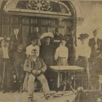 “Officers and Teachers of High Street Christian Church Sunday School,” The Reporter (Mt. Sterling, KY) 2, no. 50 (April 14, 1906), pp. 20.  