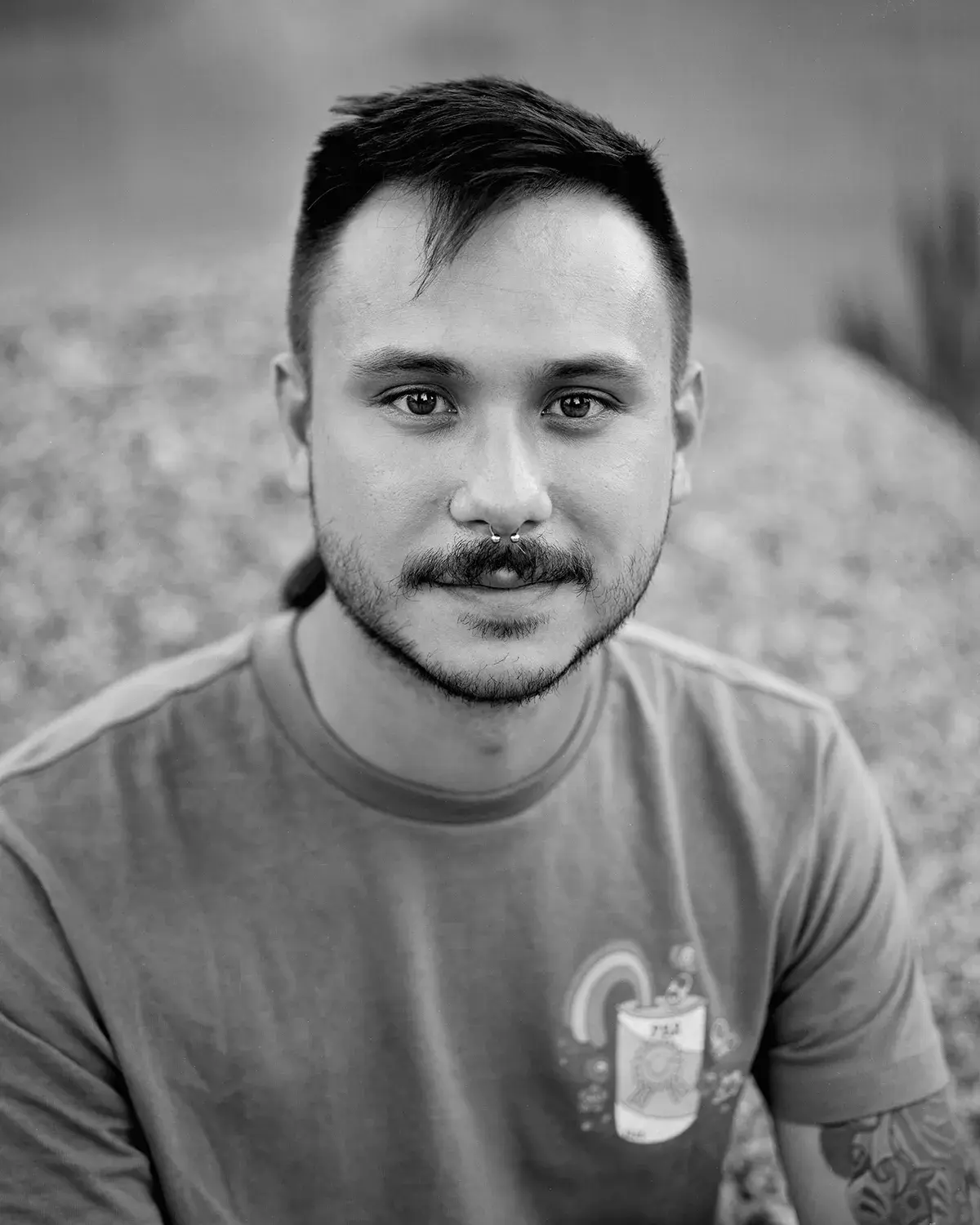 jacob wachal looking at the camera